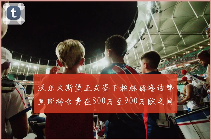 沃尔夫斯堡正式签下柏林赫塔边锋里斯转会费在800万至900万欧之间